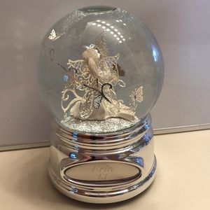 Things Remembered “Erin 13” Butterfly Snowglobe